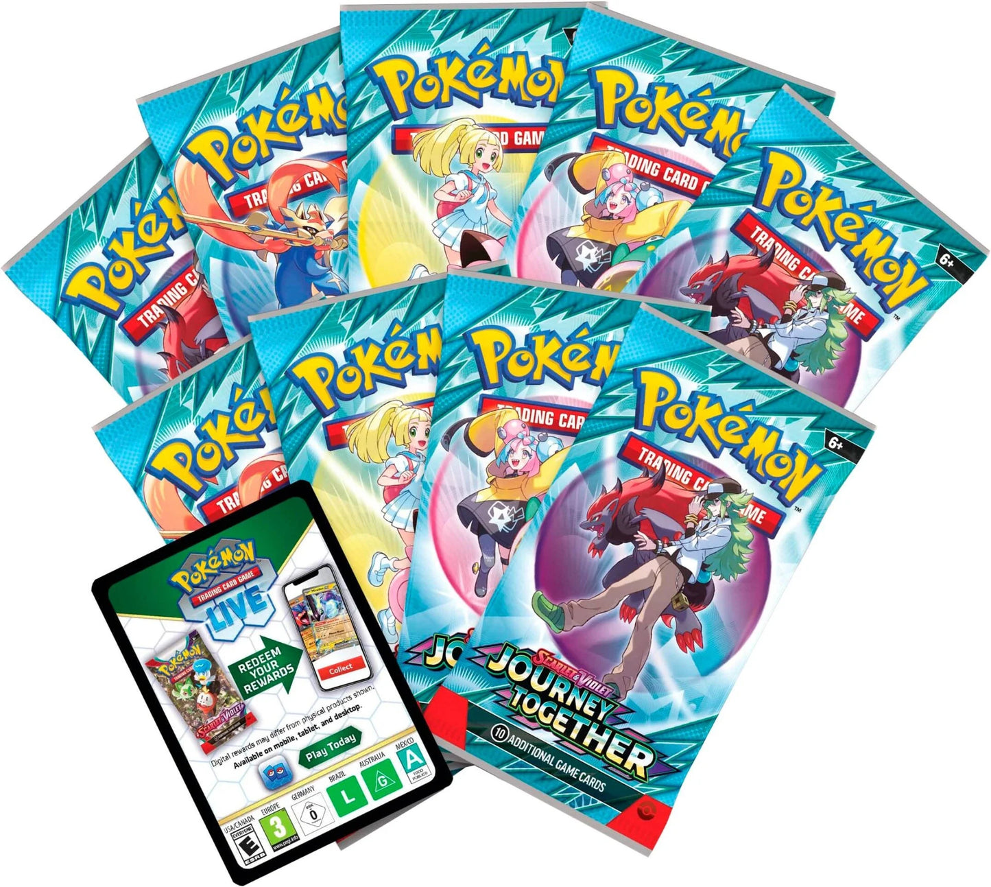 Pokemon Journey Together Enhanced booster box