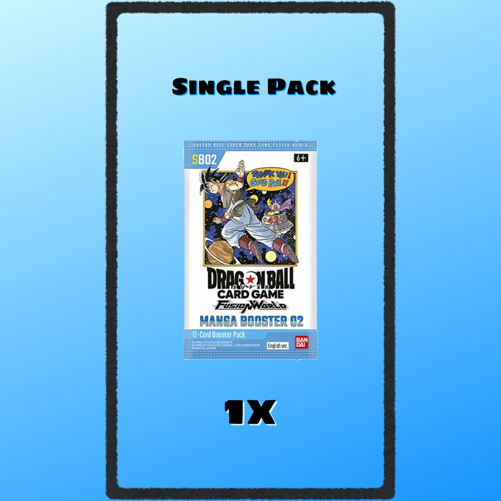 Manga Booster 02 Booster Box Dragon Ball Super: Fusion World
