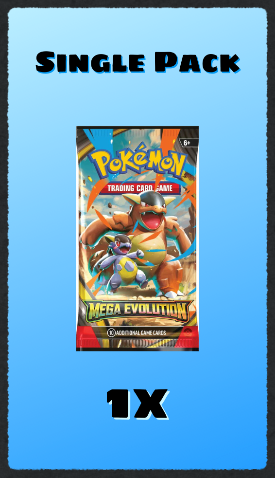 Pokemon Mega Evolution Booster Pack - ME01: Mega Evolution (MEG)