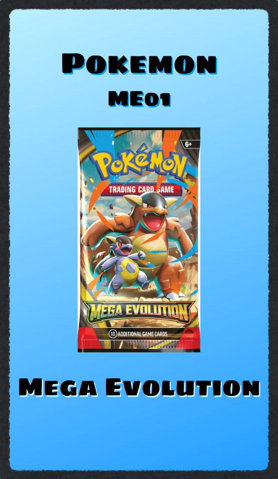 Pokemon Mega Evolution Booster Pack - ME01: Mega Evolution (MEG)