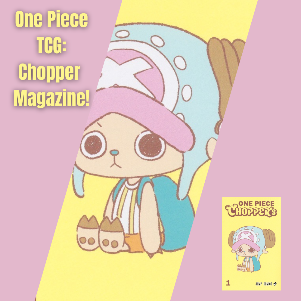 One Piece TCG- Chopper's Comic Book with Promo Card