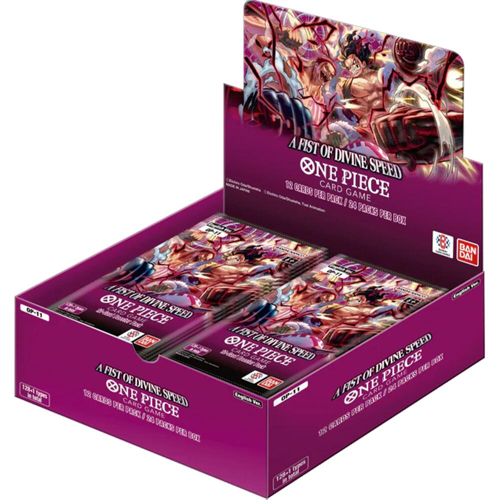 One Piece A Fist of Divine Speed Booster Box - A Fist of Divine Speed (OP11)