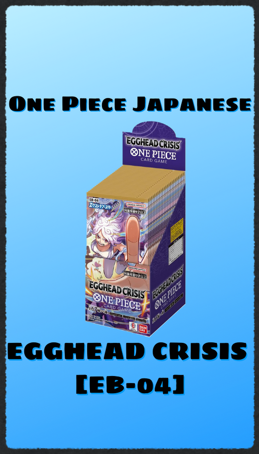 One Piece Japanese EGGHEAD CRISIS Booster Box [EB-04]