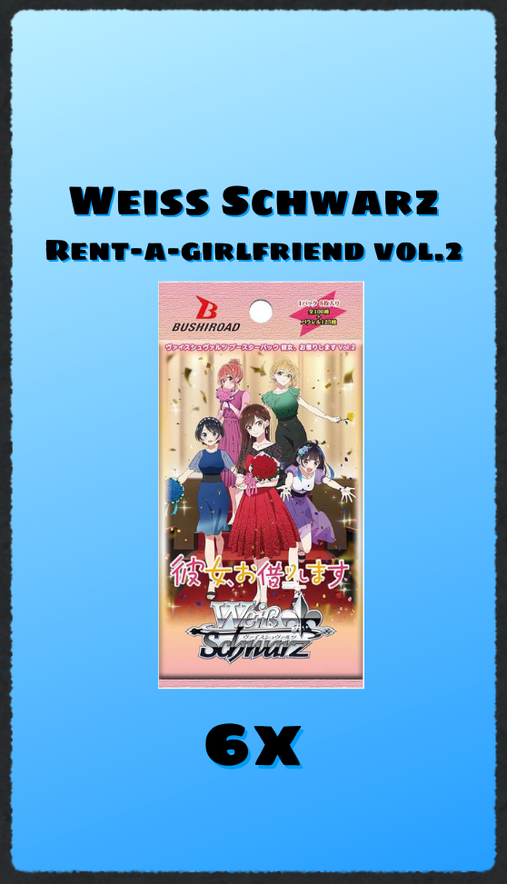 Weiss Schwarz Rent-a-Girlfriend Vol.2 Japanese