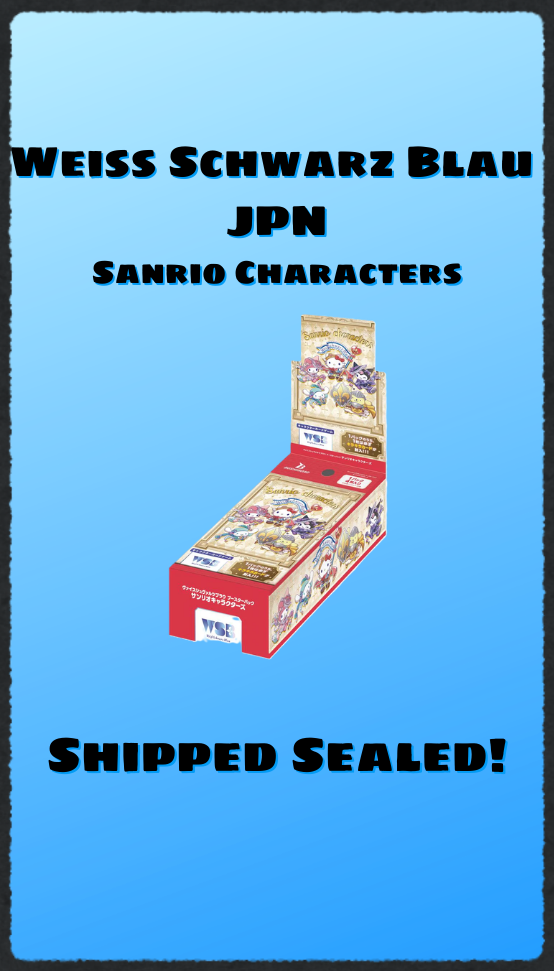 Weiss Schwarz Blau Japanese Sanrio Characters Booster Box