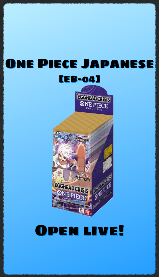 One Piece Japanese EGGHEAD CRISIS Booster Box [EB-04]