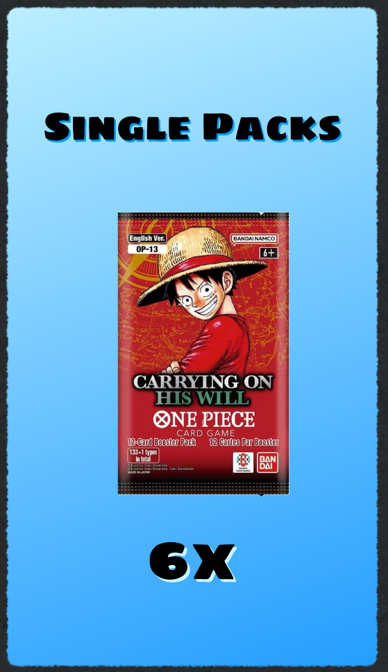One Piece Carrying On His Will Booster Box - Carrying On His Will (OP13) English