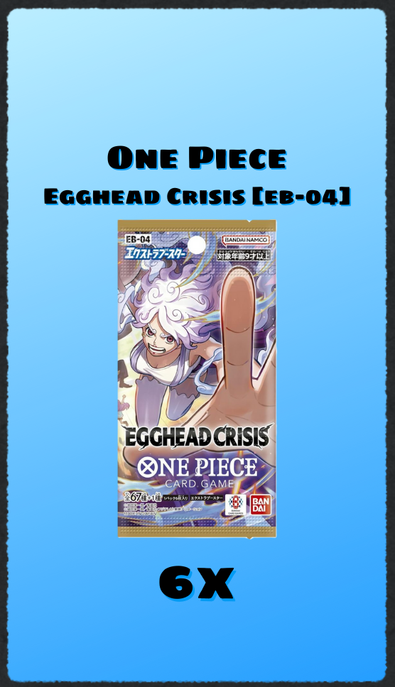 One Piece Japanese EGGHEAD CRISIS Booster Box [EB-04]
