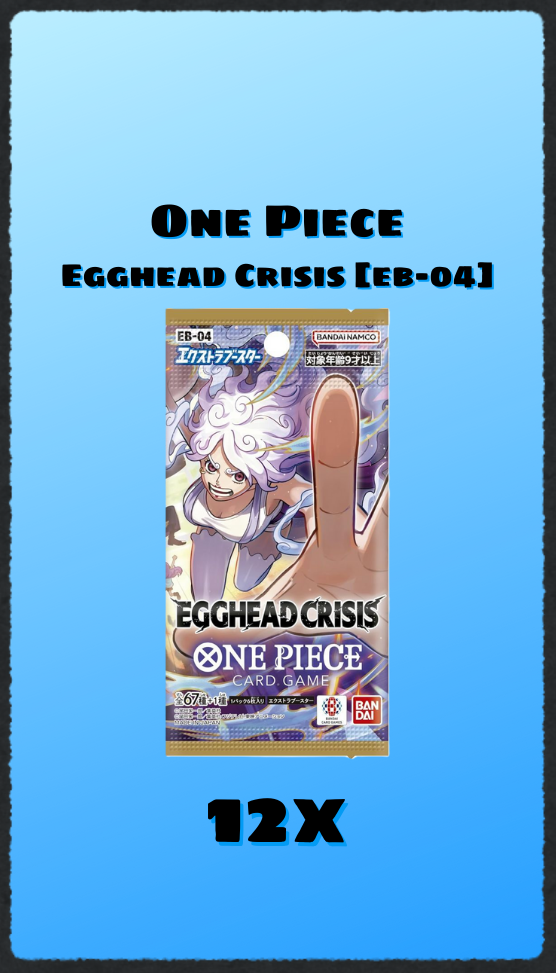 One Piece Japanese EGGHEAD CRISIS Booster Box [EB-04]