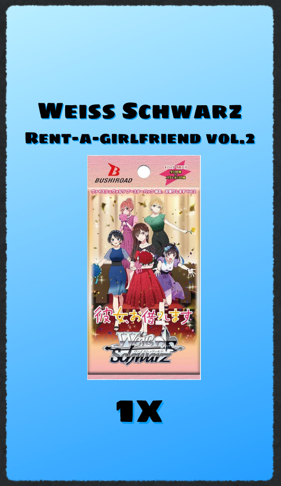 Weiss Schwarz Rent-a-Girlfriend Vol.2 Japanese