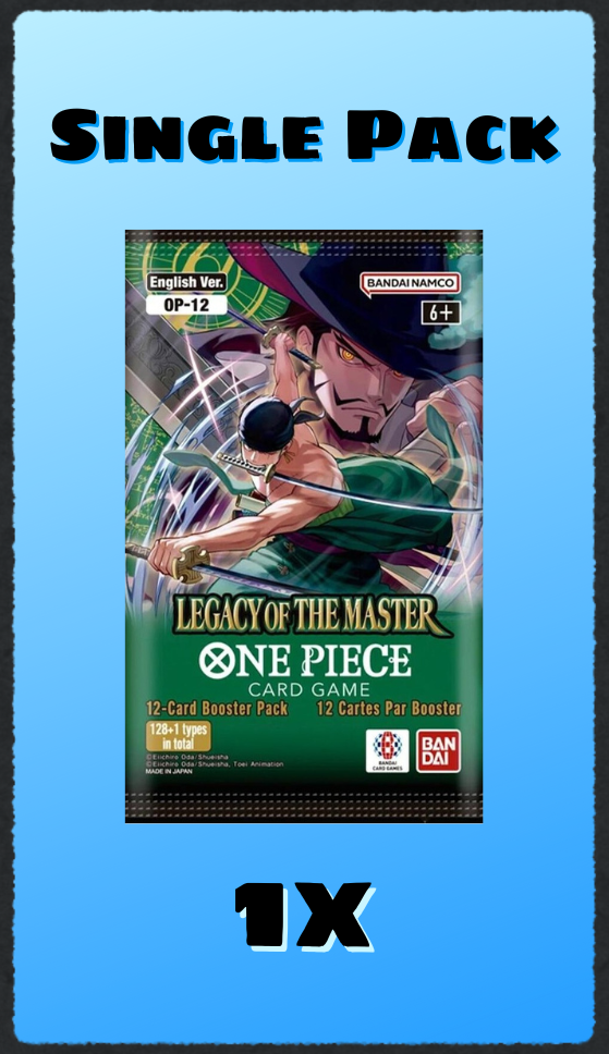 One Piece | Legacy of the master [OP12] | English Booster Box