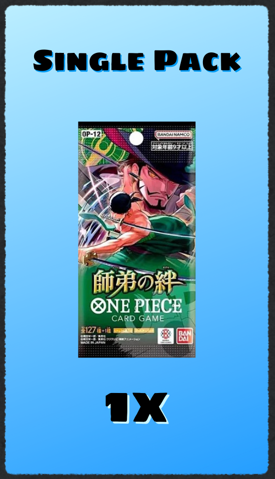 One PIece [OP12] LEGACY OF THE MASTER Japanese