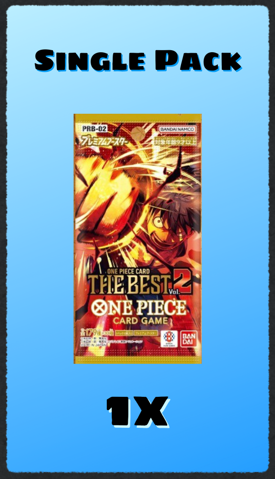 One Piece | One Piece card the best Vol.2 [PRB02] | Japanese Booster Box