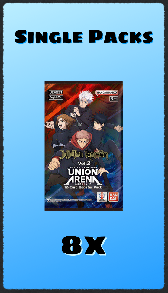 Union Arena JUJUTSU KAISEN Vol.2 [UEX02BT] English