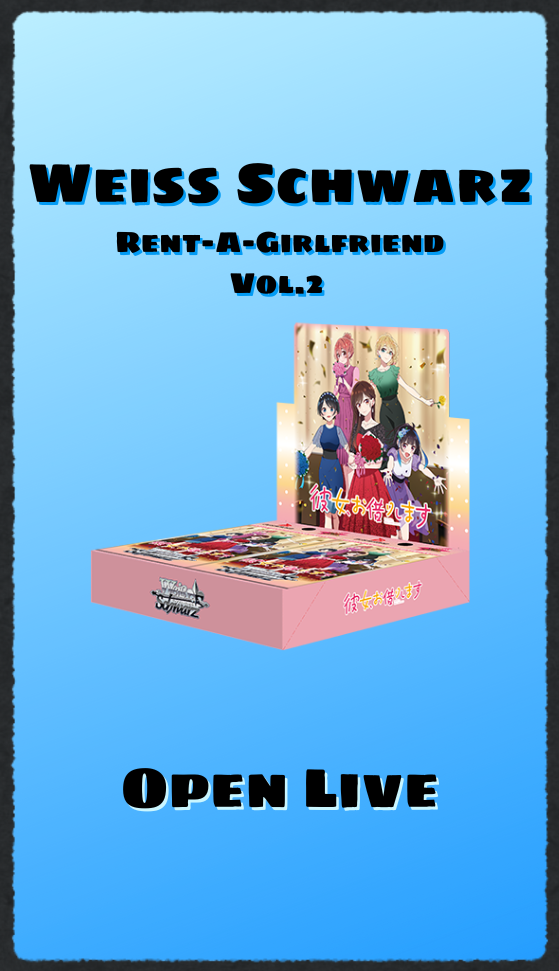 Weiss Schwarz Rent-a-Girlfriend Vol.2 Japanese