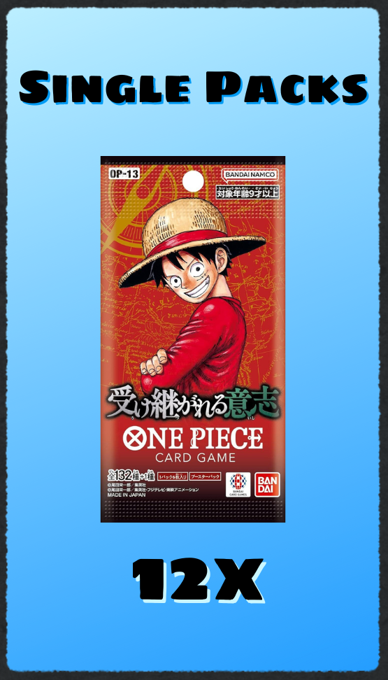 One Piece | Carrying on his Will [OP13] | Japanese Booster Box
