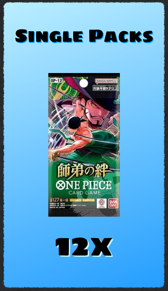 One PIece [OP12] LEGACY OF THE MASTER Japanese