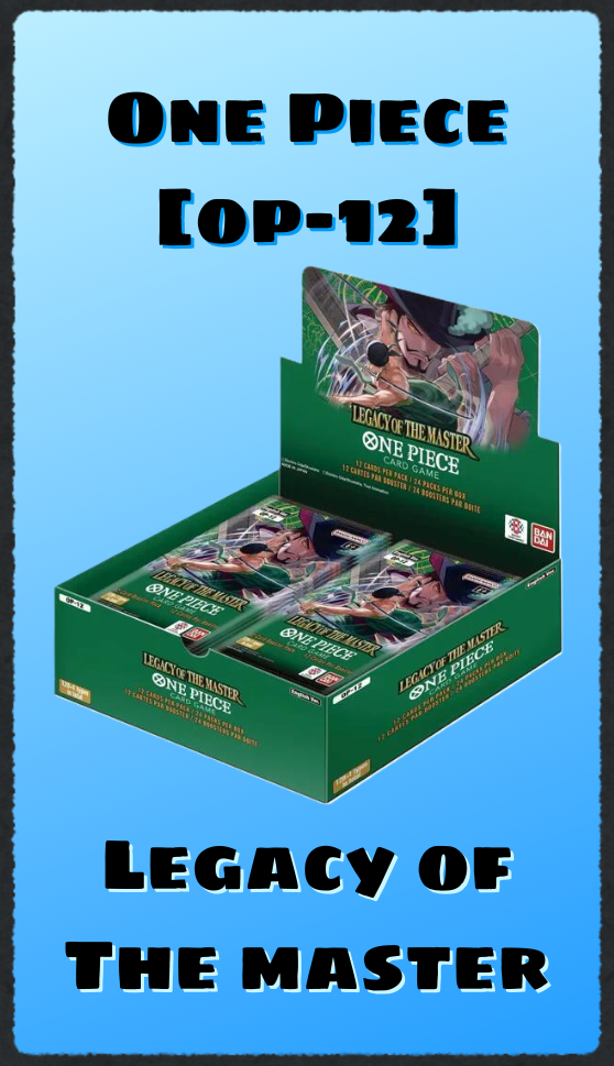 op12 booster box japanese One Piece TCG - OP-12 - Legacy of the Master 12 Booster Box Booster Box Prices | One