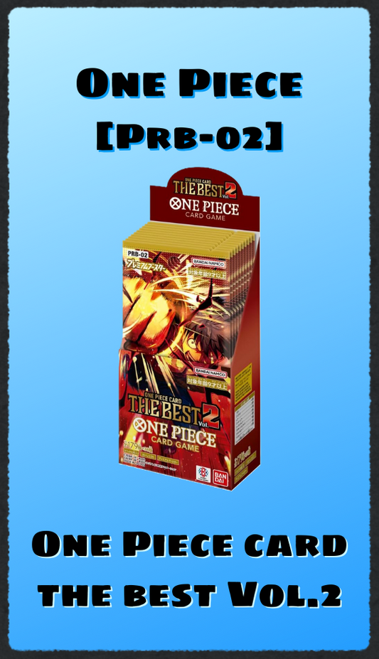 One Piece | One Piece card the best Vol.2 [PRB02] | Japanese Booster Box