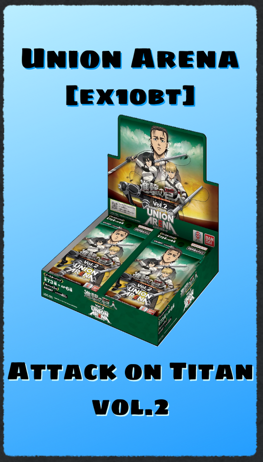 Union Arena Attack on Titan Vol.2 Booster Box Japanese